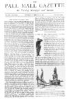 Pall Mall Gazette Saturday 19 March 1887 Page 1