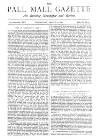 Pall Mall Gazette Wednesday 23 March 1887 Page 1