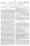 Pall Mall Gazette Friday 25 March 1887 Page 1