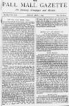 Pall Mall Gazette Friday 01 April 1887 Page 1