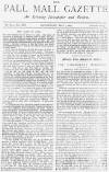 Pall Mall Gazette Wednesday 04 May 1887 Page 1