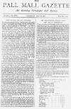 Pall Mall Gazette Thursday 12 May 1887 Page 1