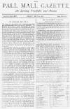 Pall Mall Gazette Friday 20 May 1887 Page 1