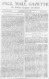 Pall Mall Gazette Saturday 04 June 1887 Page 1