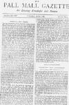 Pall Mall Gazette Tuesday 07 June 1887 Page 1