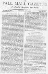 Pall Mall Gazette Thursday 09 June 1887 Page 1