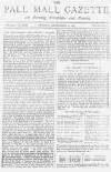 Pall Mall Gazette Tuesday 20 September 1887 Page 1