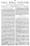 Pall Mall Gazette Tuesday 18 October 1887 Page 1