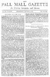 Pall Mall Gazette Wednesday 19 October 1887 Page 1