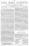 Pall Mall Gazette Friday 28 October 1887 Page 1