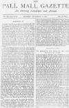 Pall Mall Gazette Tuesday 29 November 1887 Page 1
