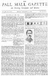 Pall Mall Gazette Friday 16 December 1887 Page 1