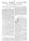 Pall Mall Gazette Tuesday 03 January 1888 Page 1