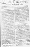 Pall Mall Gazette Monday 09 January 1888 Page 1