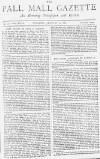 Pall Mall Gazette Thursday 12 January 1888 Page 1