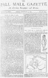 Pall Mall Gazette Friday 10 February 1888 Page 1