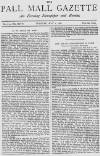 Pall Mall Gazette Tuesday 01 May 1888 Page 1