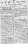 Pall Mall Gazette Wednesday 02 May 1888 Page 1