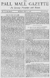 Pall Mall Gazette Monday 14 May 1888 Page 1