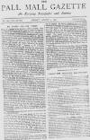 Pall Mall Gazette Friday 03 August 1888 Page 1