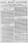 Pall Mall Gazette Monday 22 October 1888 Page 1