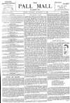 Pall Mall Gazette Friday 13 September 1889 Page 1