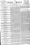 Pall Mall Gazette Thursday 07 November 1889 Page 1