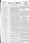 Pall Mall Gazette Friday 10 January 1890 Page 1