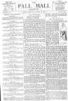 Pall Mall Gazette Friday 17 January 1890 Page 1