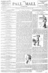 Pall Mall Gazette Saturday 25 January 1890 Page 1