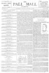 Pall Mall Gazette Thursday 30 January 1890 Page 1