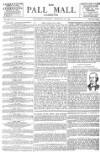 Pall Mall Gazette Saturday 08 February 1890 Page 1