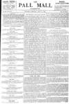 Pall Mall Gazette Tuesday 29 July 1890 Page 1