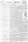 Pall Mall Gazette Monday 05 January 1891 Page 1