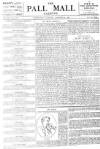 Pall Mall Gazette Wednesday 07 January 1891 Page 1