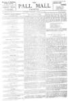 Pall Mall Gazette Saturday 14 March 1891 Page 1
