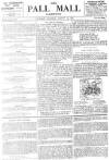 Pall Mall Gazette Thursday 13 August 1891 Page 1