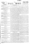 Pall Mall Gazette Monday 19 June 1893 Page 1