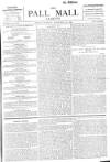 Pall Mall Gazette Friday 22 September 1893 Page 1