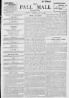 Pall Mall Gazette Tuesday 31 July 1894 Page 1
