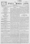 Pall Mall Gazette Thursday 13 September 1894 Page 1