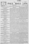 Pall Mall Gazette Thursday 29 November 1894 Page 1