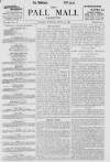 Pall Mall Gazette Tuesday 30 April 1895 Page 1