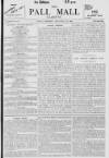 Pall Mall Gazette Friday 13 September 1895 Page 1