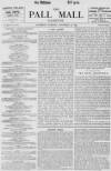 Pall Mall Gazette Saturday 30 November 1895 Page 1
