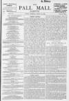 Pall Mall Gazette Friday 20 March 1896 Page 1