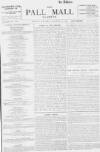 Pall Mall Gazette Monday 22 November 1897 Page 1