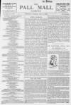 Pall Mall Gazette Thursday 26 May 1898 Page 1