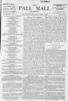 Pall Mall Gazette Wednesday 07 September 1898 Page 1