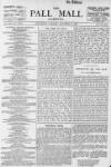 Pall Mall Gazette Wednesday 09 November 1898 Page 1